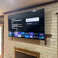 -TV-Mounting-in-Denver-CO-80260-65-Sony-on-Brick-Wall 0